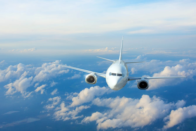 Shutterstock nuotr./Lėktuvas