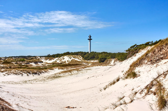 Shutterstock nuotr. / „Dueodde“ paplūdimys, Bornholmas, Danija