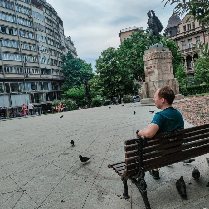 Asmeninio archyvo nuotr. / Manto kelionė į Belgradą