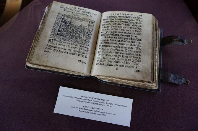 Asmeninio archyvo nuotr. / Jerevanas. Matenadaranas. Lietuviška Biblija