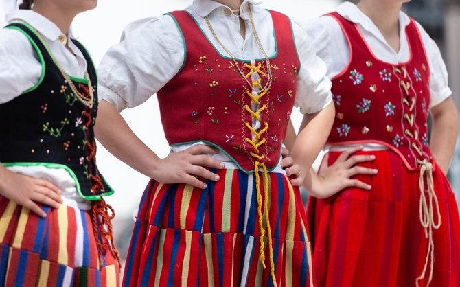 Pranešimo autorių nuotr. / Folkloro šventė Madeiroje