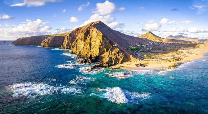 Pranešimo autorių nuotr. / Porto Santo sala