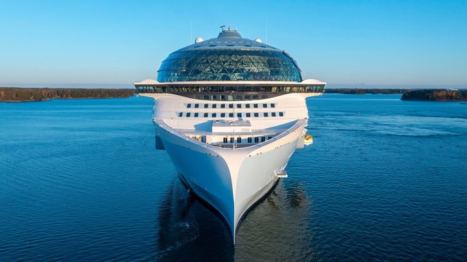 Shutterstock nuotr. / Kruizinis laivas „Icon of the Seas“