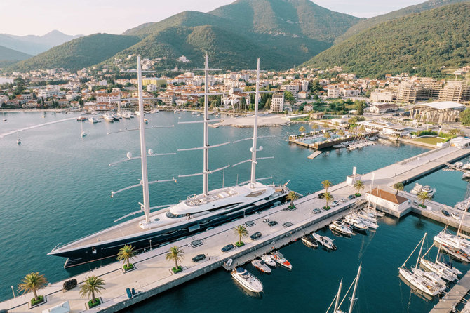 Pranešimo autorių nuotr. / „Porto Montenegro“ prieplauka Tivate