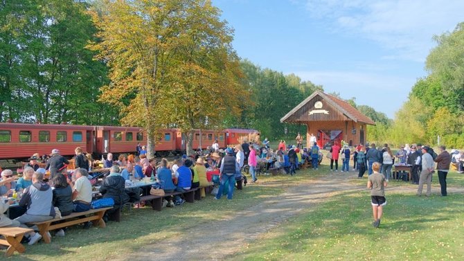 VšĮ „Aukštaitijos siaurojo geležinkelo“ nuotr. / Ankstesnis Siauruko gimtadienis