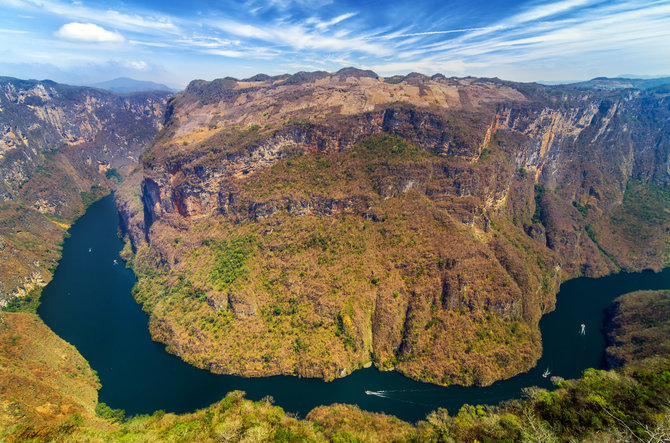 Shutterstock nuotr. / Sumidero Tarpeklio nacionalinis parkas, Meksika