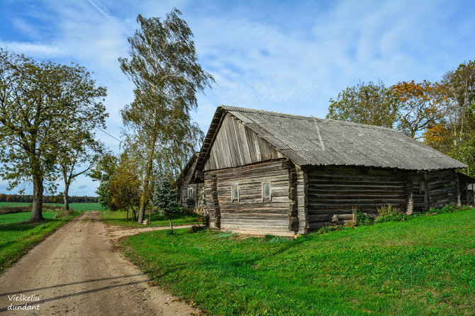 „Vieškeliu dundant“ nuotr. / Žybartų kaimas (Radviliškio r.)