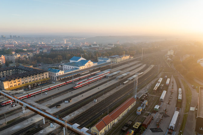 „LTG Link“ nuotr. / „LTG Link“ ir Druskininkai kviečia į kalėdinį traukinio ir autobuso maršrutą Vilnius–Druskininkai–Vilnius