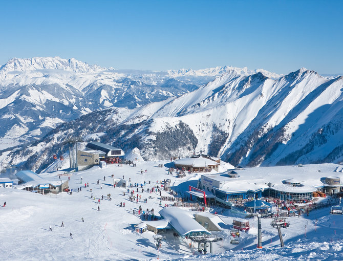 Shutterstock nuotr. / Kaprun, Austrija