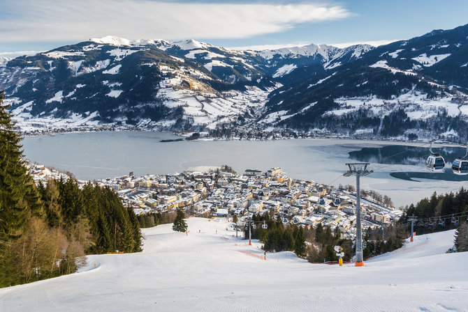 Shutterstock nuotr. / Zell am See, Austrija