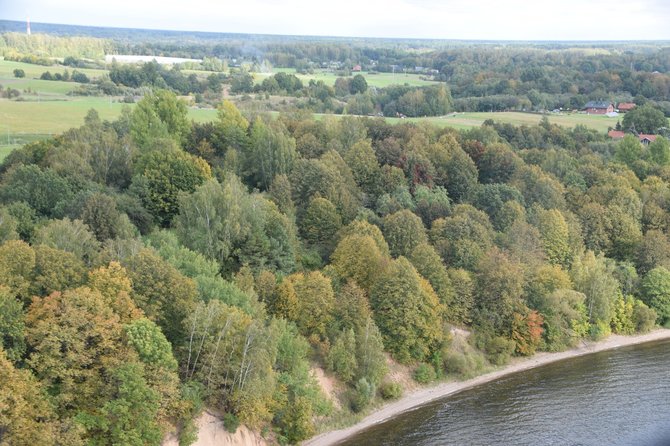 Kauno marių regioninio parko nuotr. / Šiemet atrastas Palemono piliakalnis