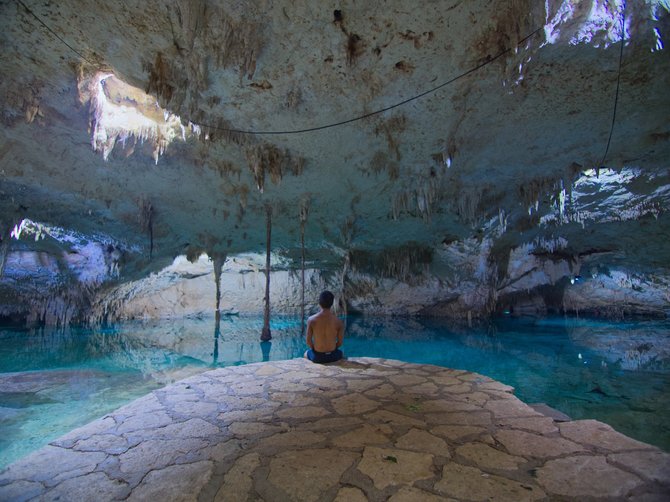 Shutterstock nuotr. / Cenote Taak Bi-Ha, Meksika