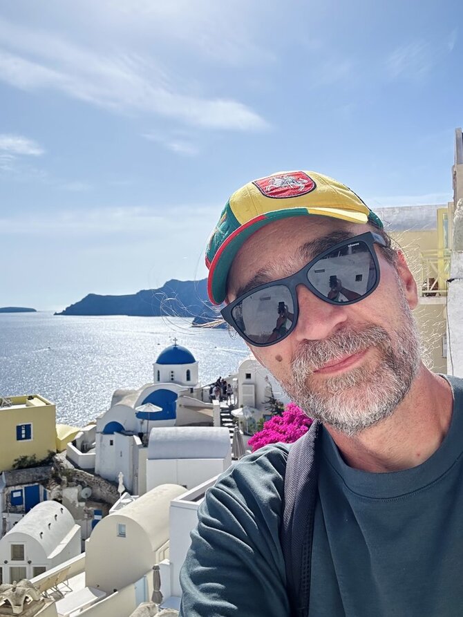 Asmeninio archyvo nuotr. / Audrius A.Morkūnas Santorine