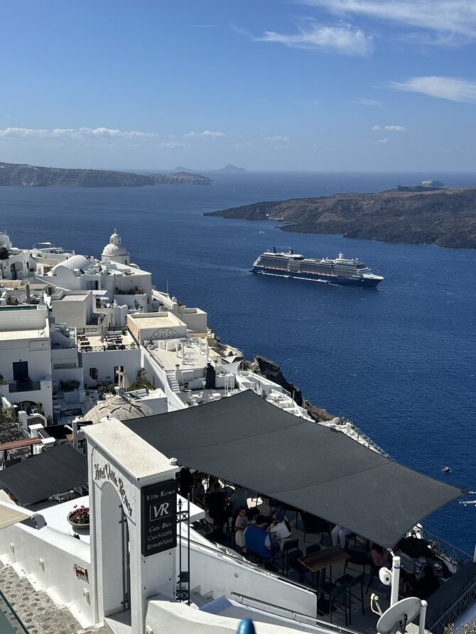 Asmeninio archyvo nuotr. / Santorinas spalį