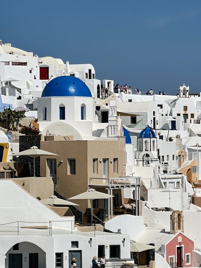 Asmeninio archyvo nuotr. / Santorinas spalį