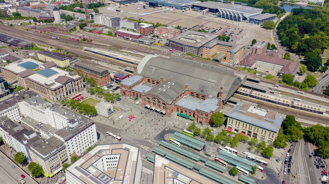 Shutterstock nuotr. / Brėmeno Hauptbahnhof, Vokietija