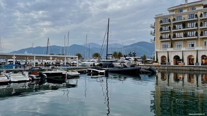 „Po kelionės“ nuotr. / Tivatas, „Porto Montenegro“