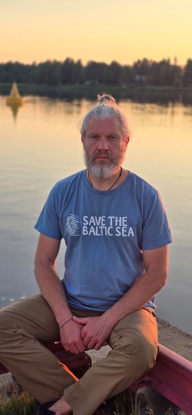 G.Bučo nuotr. / Giedrius Bučas, „Save The Baltic Sea“ ekspedicijos vadovas