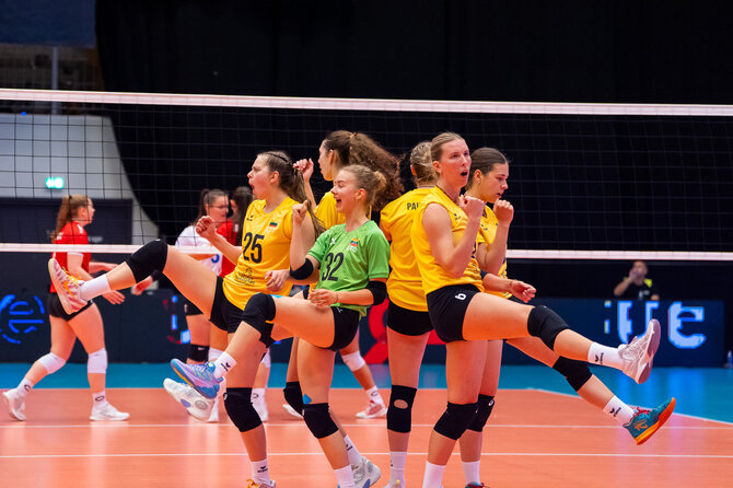 CEV nuotr./Lietuvos moterų tinklinio rinktinė