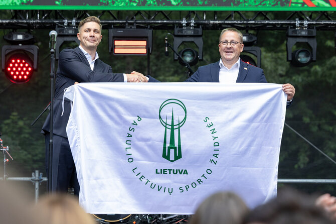 Sauliaus Čirbos nuotr./XII pasaulio lietuvių sporto žaidynės Palangoje