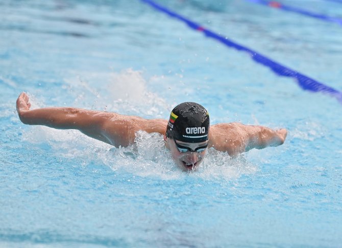 Dariaus Kibirkščio/LTU Aquatics nuotr./Daniilas Pancerevas