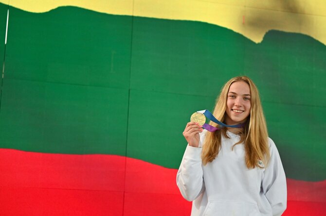 Dariaus Kibirkščio/LTU Aquatics nuotr./Smiltė Plytnikaitė