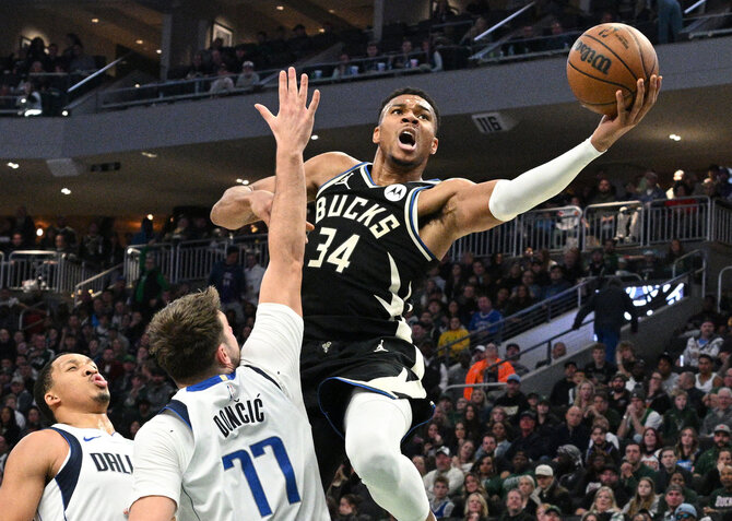 USA TODAY Sports via Reuters Con nuotr./Giannis Antetokounmpo