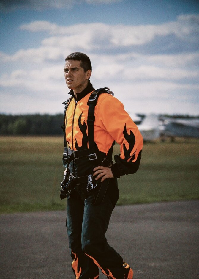 Mariaus Leskaukso nuotr./Montvydo dainos „Laisvės sparnai“ klipo filmavimas