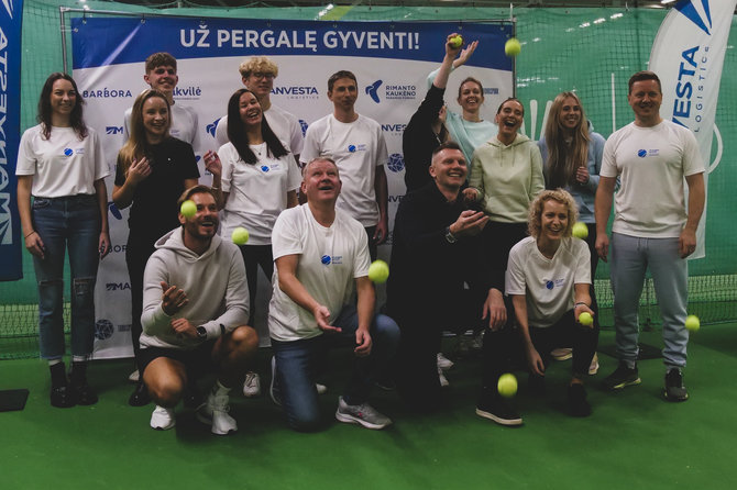 Mariaus Vanago nuotr./Teniso turnyras „Už pergalę gyventi“