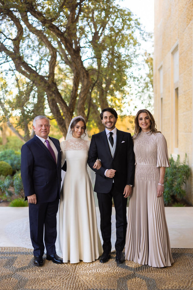 AFP/„Scanpix“ nuotr./Jordanijos princesės Iman vestuvės