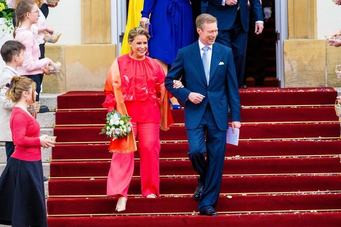Vida Press nuotr./Liuksemburgo princesės Aleksandros ir Nicolo Bagory vestuvės
