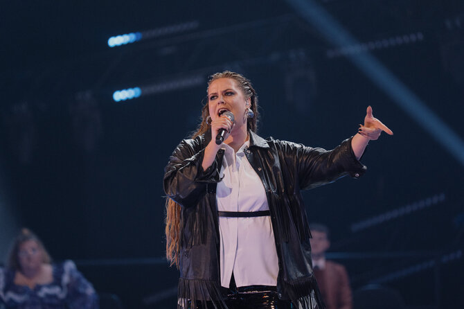 LNK nuotr./„Lietuvos balso“ dalyvė Justina