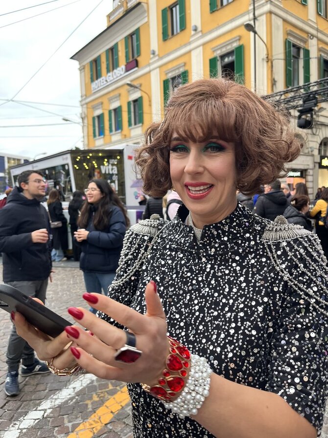 Asmeninio albumo nuotr./Vaigauskų vizitas Sanremo festivalyje