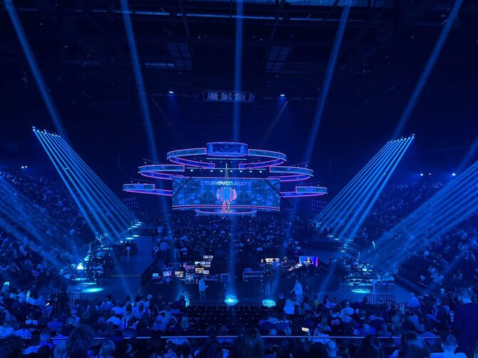 15min nuotr./Tuštėjanti „Žalgirio“ arena