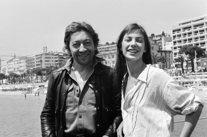 AFP/„Scanpix“ nuotr./Jane Birkin su Serge'u Gainsbourg'u