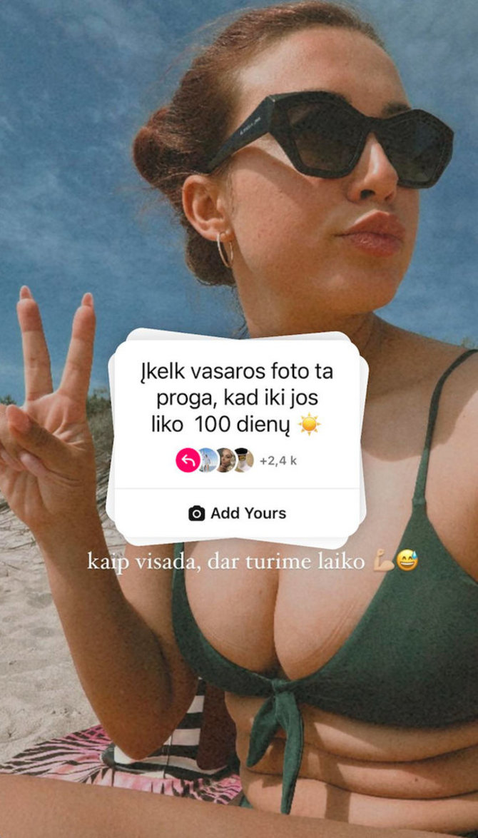 „Instagram“ nuotr./Eglė Jakštytė