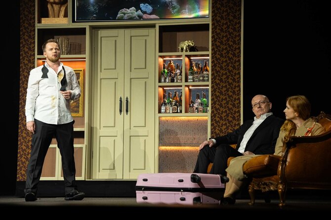 Organizatorių nuotr./Teatro komedija „Uošvis“