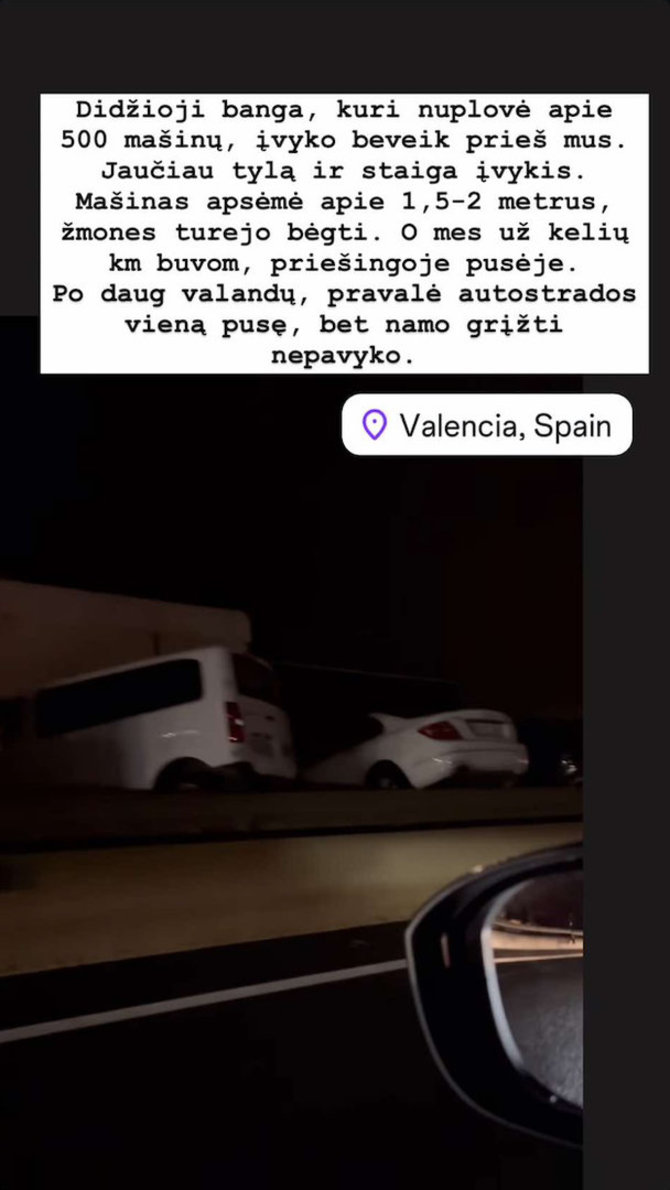 Otilijos Diaz nuotr./Stichija Valensijoje 