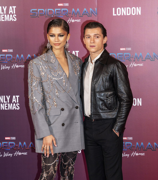 Vida Press nuotr./Zendaya ir Tomas Hollandas