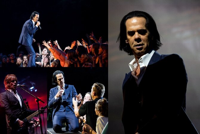 Pauliaus Peleckio / BNS nuotr./Nicko Cave‘o ir „The Bad Seeds“ koncertas Vilniuje