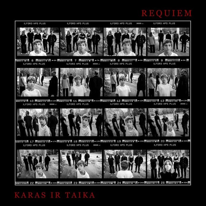 Grupės „Requiem“ albumo viršelis/„Karas ir taika“