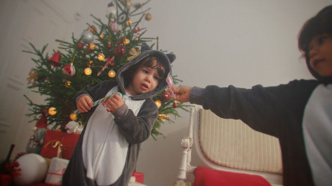 Stop kadras/Cliff Hanger dainos „Kalėdų stebuklas“ klipo filmavimas