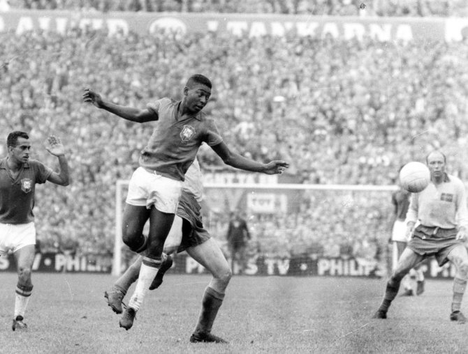 AFP/„Scanpix“ nuotr./Brazilijos futbolo legenda Pele