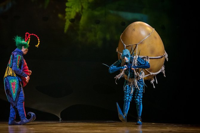 Ramūno Vilkelio nuotr./„Cirque du Soleil“ šou OVO premjera Vilniuje