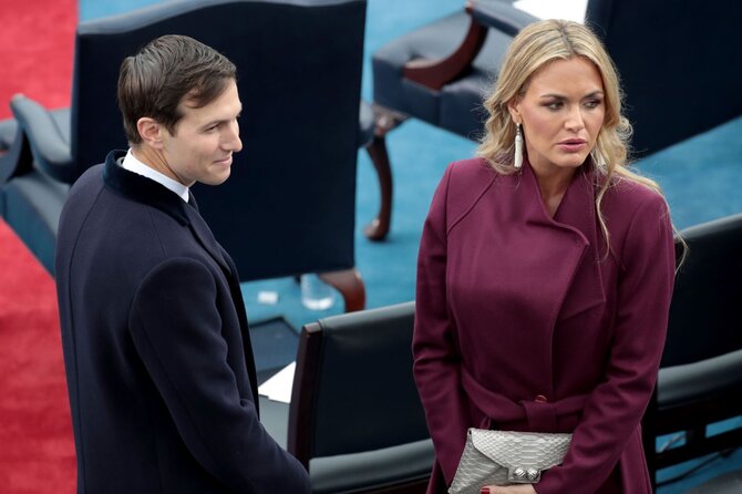 Jaredas Kushneris ir Vanessa Trump