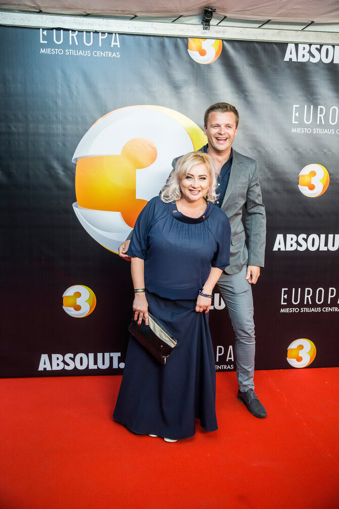 Sandra Žutautienė su vyru Edvardu / V. Ovadnevo nuotr.