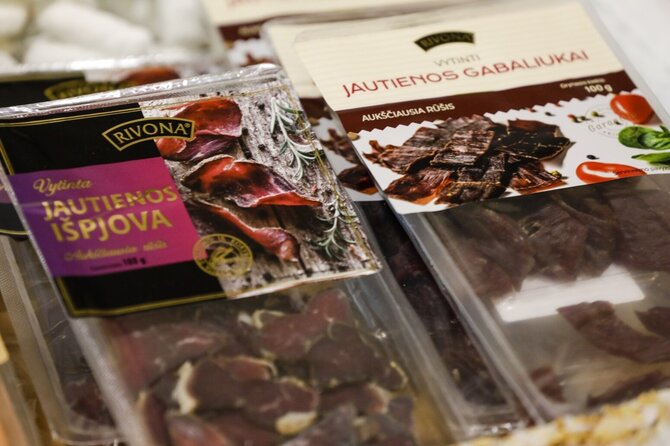 „Rivonos“ mėsinės produkcija / Teodoro Biliūno nuotr.