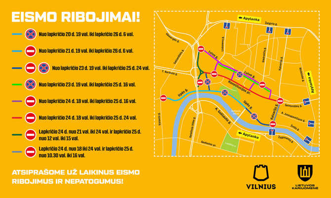 Vilniaus miesto savivaldybė/Eismo ribojimų schema