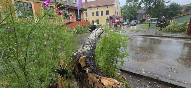 Rolando Žalgevičiaus nuotr./Audros epicentras atslinko į Šilutę