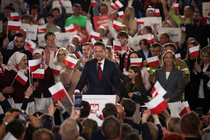 „Scanpix“ nuotr./Rafałas Trzaskowskis Sandomiere
